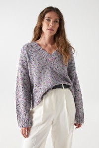 GROBSTRICKPULLOVER