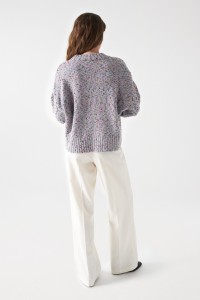 GROBSTRICKPULLOVER