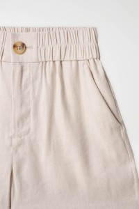 LINEN SHORTS