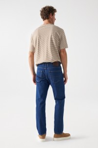 STRAIGHT CROPPED JE, MEDIUM WASH