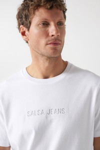 T-SHIRT UNI AVEC LOGO SALSA