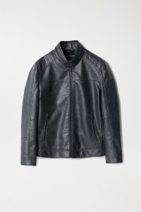 BLOUSON EFFET CUIR