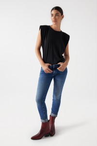 VAQUEROS WONDER PUSH UP CROPPED SKINNY