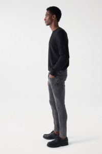 PANTALONES VAQUEROS SKINNY CORTOS