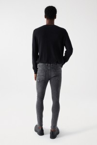 PANTALONES VAQUEROS SKINNY CORTOS