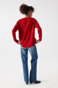 WOOL AND CASHMERE JUMPER