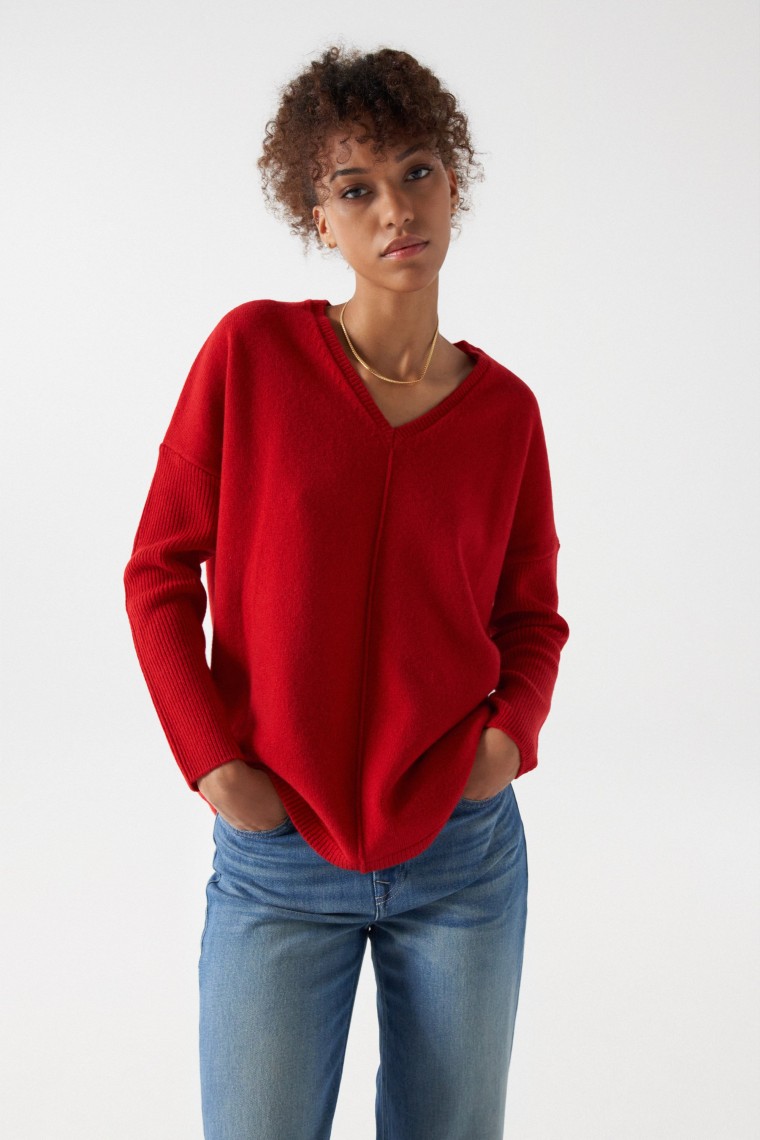 PULL EN LAINE ET CACHEMIRE