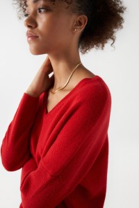 WOOL AND CASHMERE JUMPER