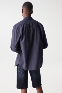 PLAIN POCKET SHIRT