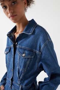 KURZES TRUE DENIM KLEID