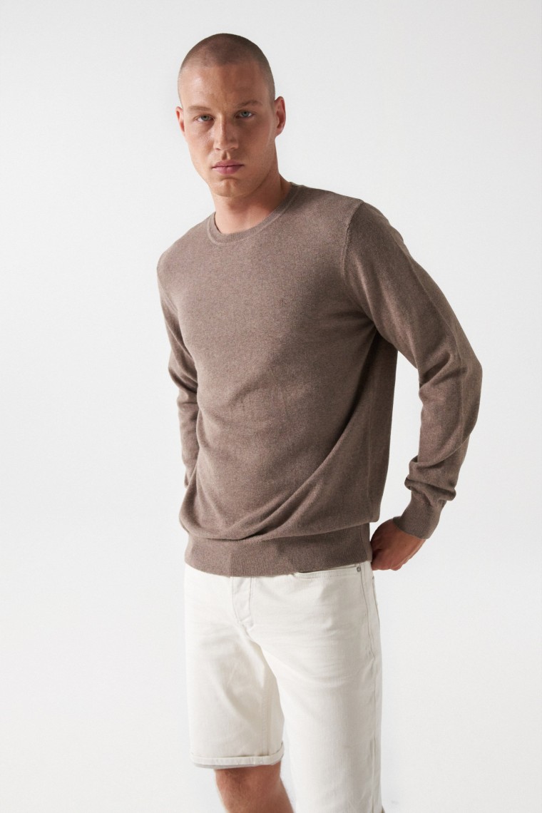 CASHMERE KNIT JUMPER