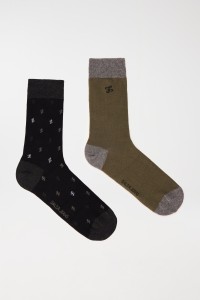 PACK MIT 2 PAAR SOCKEN