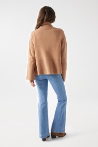 WOOL JUMPER WITH CASHMERE