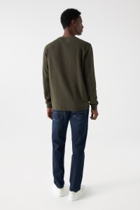 TEXTURED EFFECT JUMPER