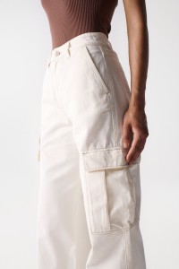 PANTALN CARGO TRUE HIGH RISE