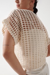 CAMISETA DE CROCHET