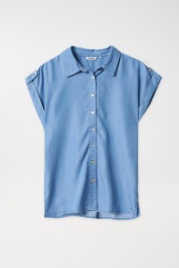 LIGHTDENIM SHORT SLEEVE SHIRT