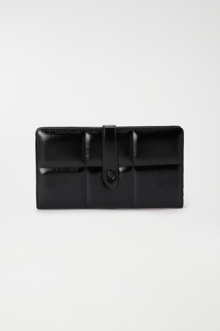 LEATHER EFFECT PURSE