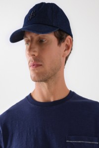 CASQUETTE EN DENIM AVEC LOGO SALSA