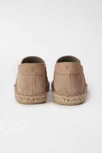 LEATHER ESPADRILLES