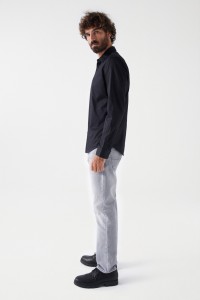 PLAIN COTTON SHIRT