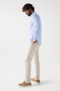 COTTON AND LINEN SHIRT