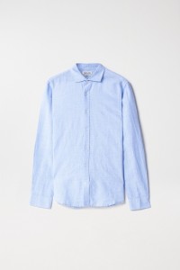 COTTON AND LINEN SHIRT