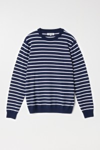 PULL FIN EN LAINE  RAYURES