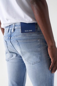 JEANS SLIM CRAFT SERIES COM LAVAGEM PREMIUM