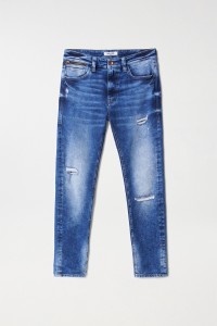 CRAFT SERIES SKINNY-JEANS IM DESTROYED-LOOK