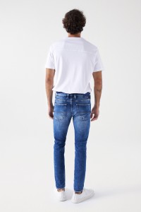 CRAFT SERIES SKINNY-JEANS IM DESTROYED-LOOK