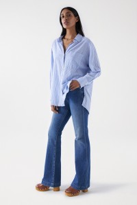 CAMISA DE RAYAS OVERSIZE