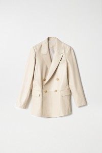 BLAZER EN CUIR