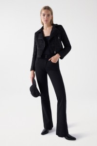 BLOUSON COURT EN TWEED