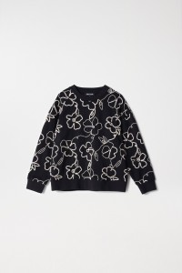 EMBROIDERED SWEATSHIRT