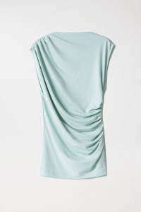 TOP WITH DRAPED EFFECT