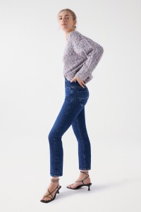 FAITH PUSH IN-JEANS, CROPPED SLIM-PASSFORM