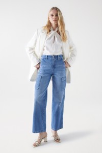 FAITH PUSH IN CARGO JEANS