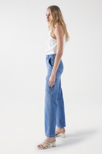 FAITH PUSH IN CARGO JEANS