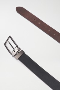 REVERSIBLE LEATHER BELT