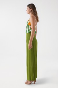 FLOWING PALAZZO TROUSERS