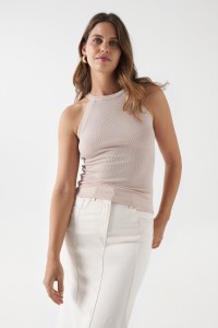 GLNZENDES HALTER-TOP