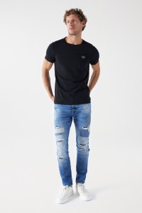 CRAFT SERIES SLIM-JEANS MIT PREMIUMDETAILS