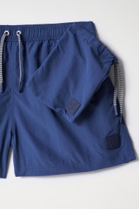 PLAIN SWIMMING TRUNKS WITH DRAWSTRING