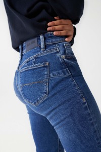 JEANS DESTINY PUSH UP CROPPED SLIM