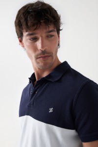 TRICOLOUR POLO SHIRT