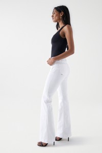 DESTINY PUSH UP FLARE JEANS WITH POCKETS