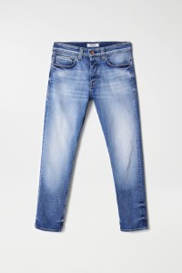 CRAFT SERIES SLIM JEANS WITH COPPER-COLOURED BUTTON