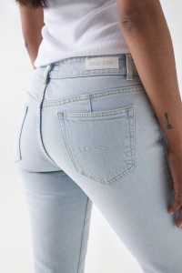 JEANS TRUE PERNA SLIM CINTURA BAIXA