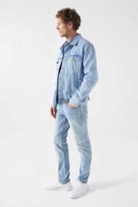 VINTAGE-JEANSBLOUSON, REGULAR-SCHNITT